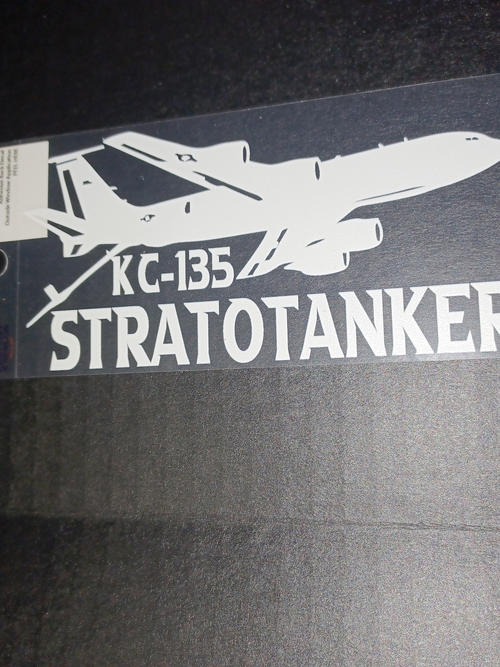 KC-135 Stratotanker White Decal Sticker - Aviation Accessory